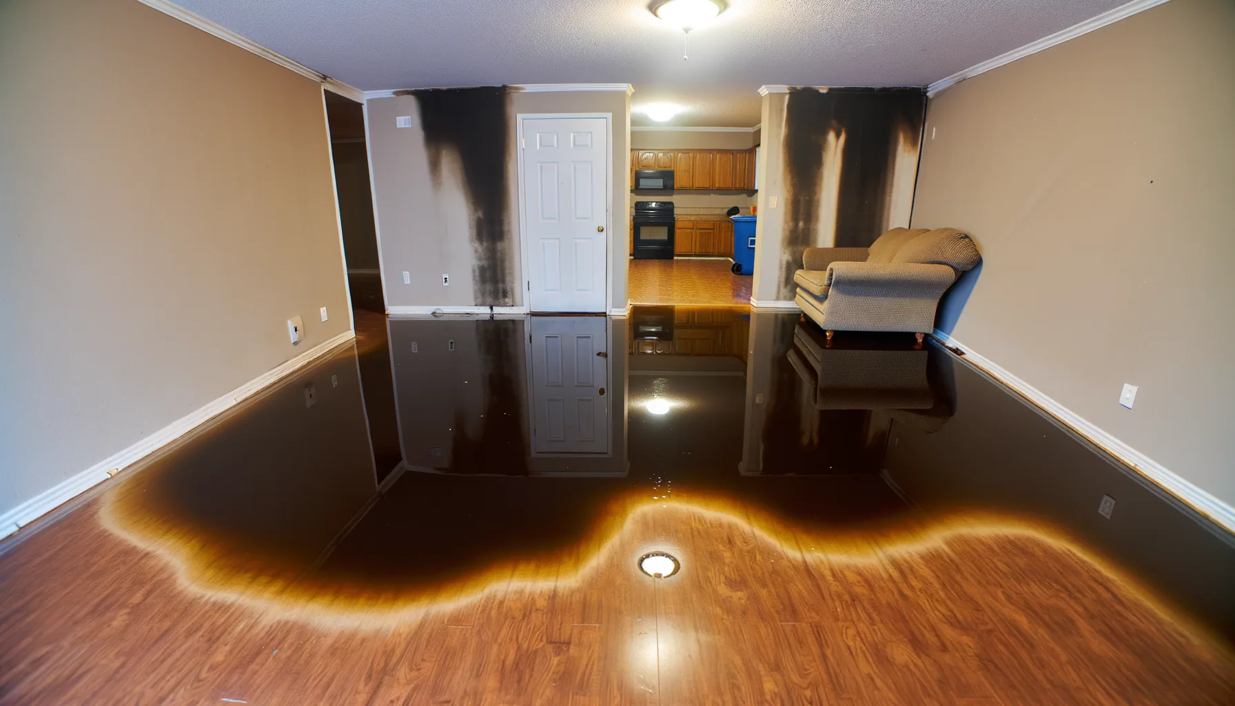 Kitchen Water Damage